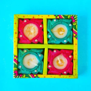 Decorative Clay Diya