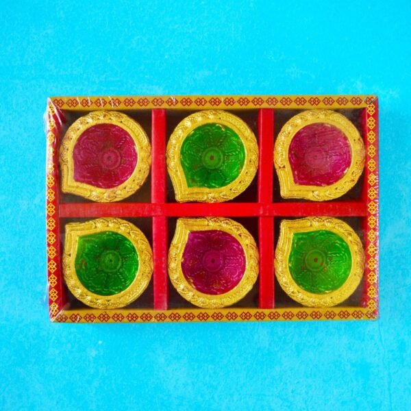Decorative Clay Diya - Image 2