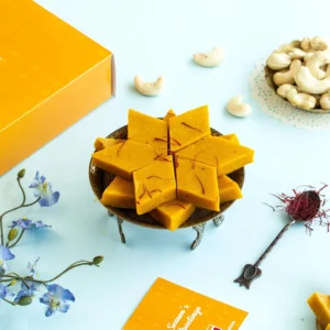 Kesar Kaju Katli - 400gm