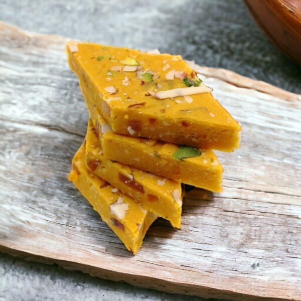 Mango Kaju Katli - 400gm - Image 2